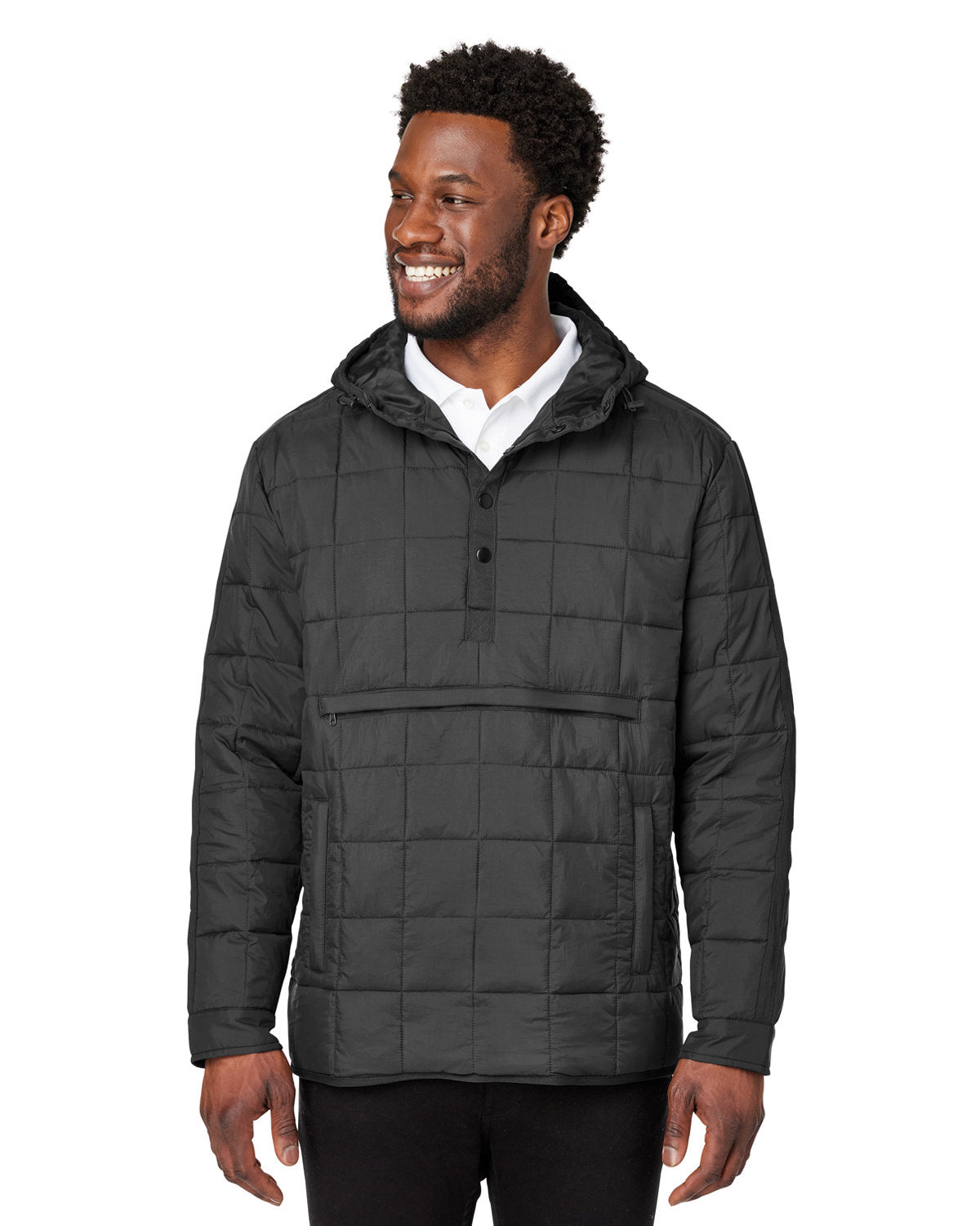 North End Unisex Aura Packable Anorak Mens Apparel Jackets & Vests