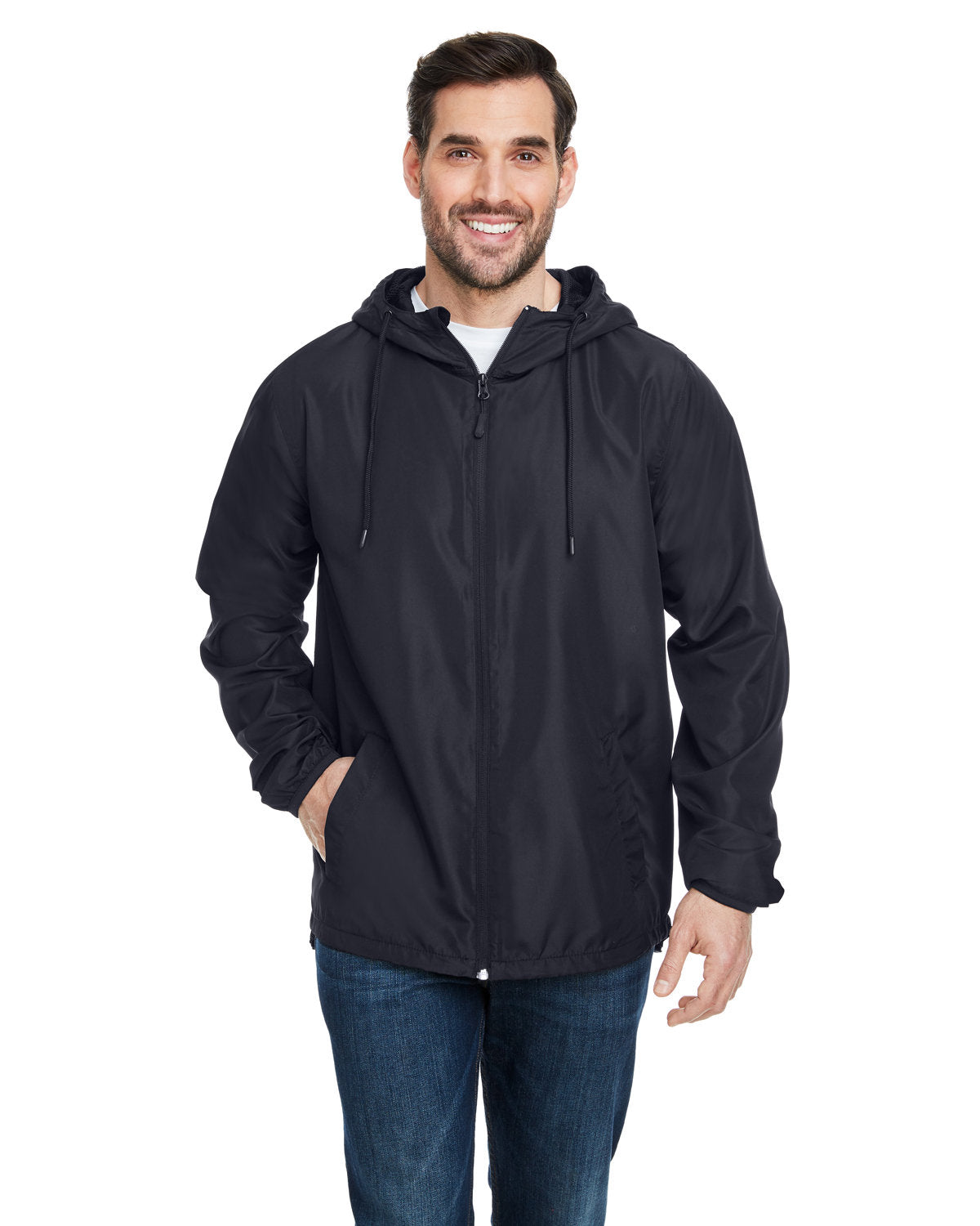Burnside Men's Lightweight Windbreaker Mens Apparel Jackets & Vests
