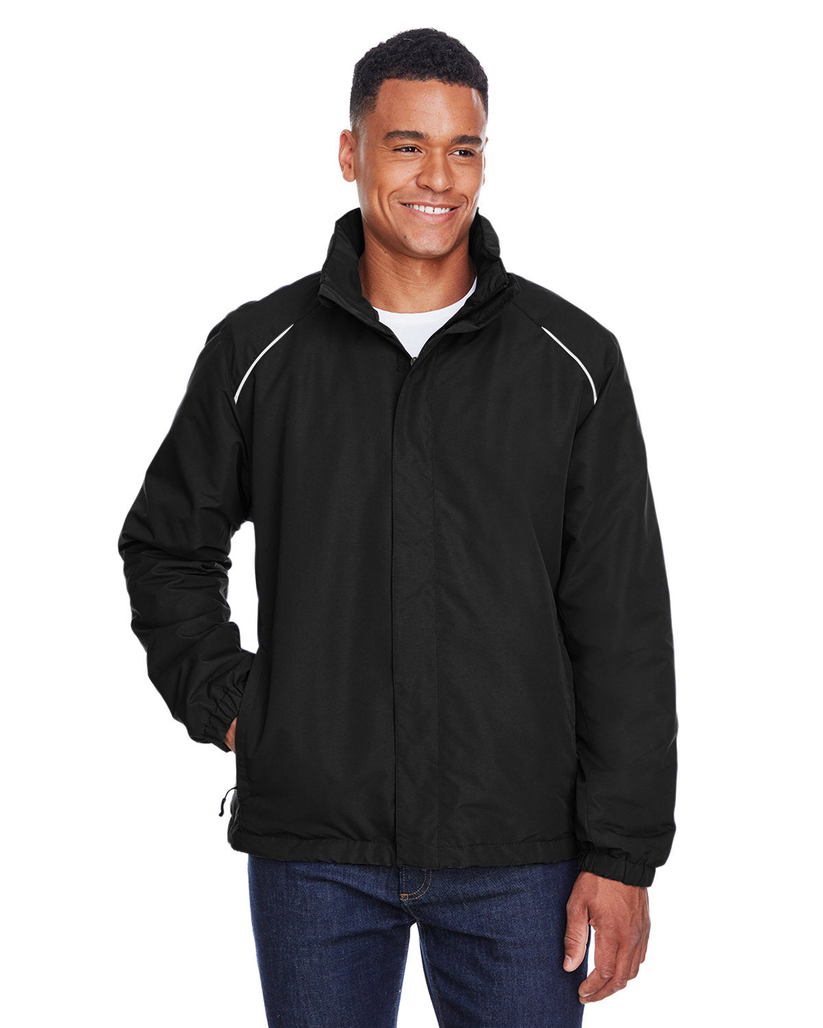 CORE365 Men's Tall Profile Fleece-Lined All-Season Jacket Mens Apparel Jackets & Vests