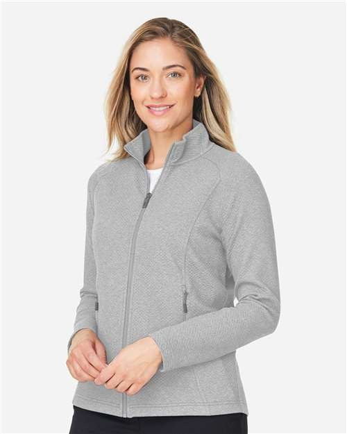 North End Women's Spirit Textured Full-Zip-4