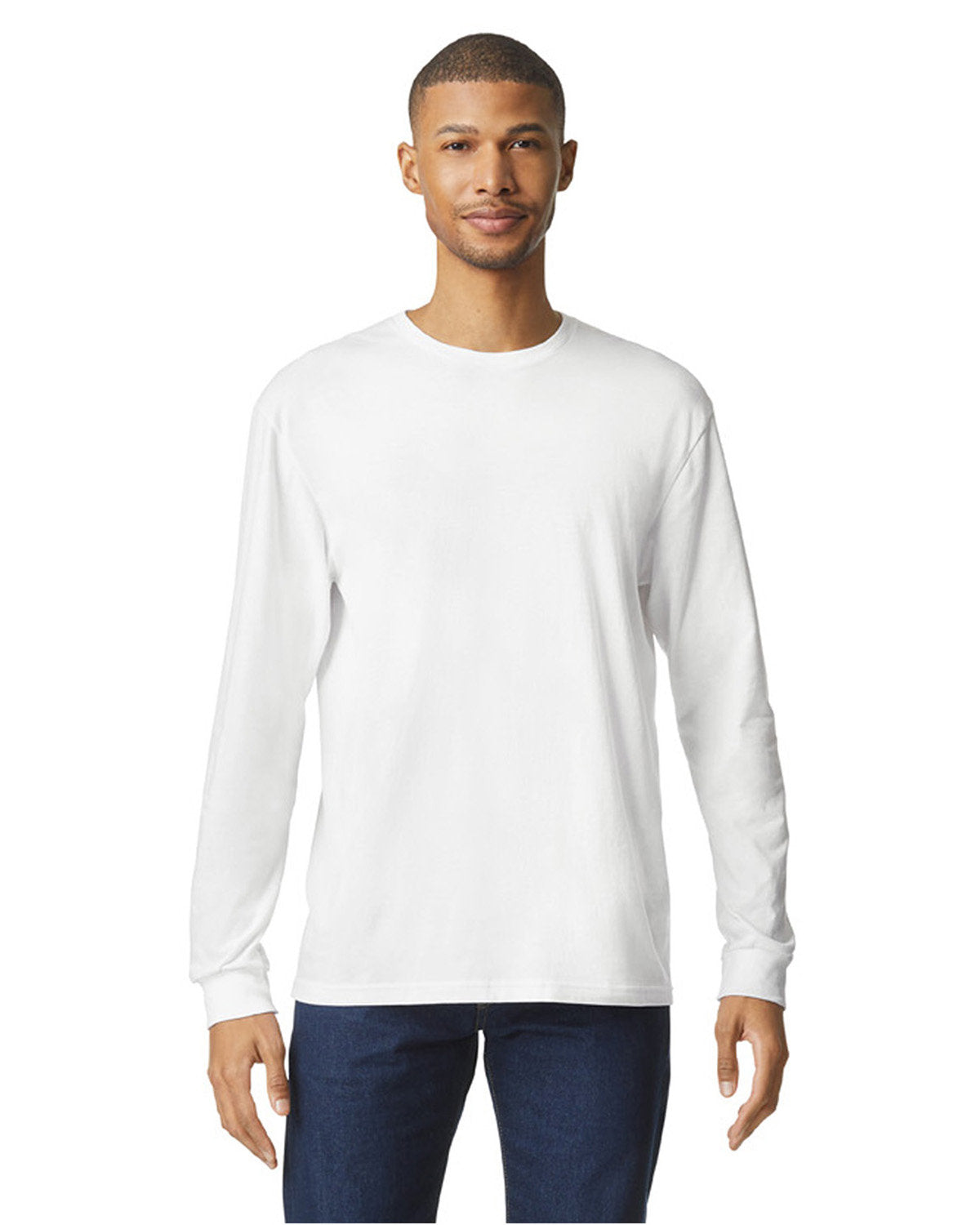 Gildan Unisex Softstyle CVC Long Sleeve T-Shirt Mens Apparel Shirts & Tops