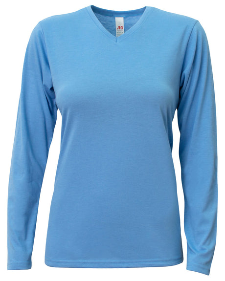 A4 Women's Softek Long Sleeve Tee Womens Apparel Shirts & Tops