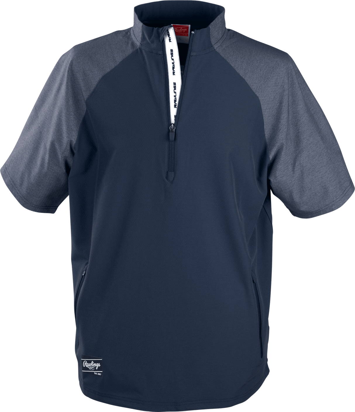 Rawlings Youth Colorsync Short Sleeve Cage Jacket Baseball Cage Jackets All