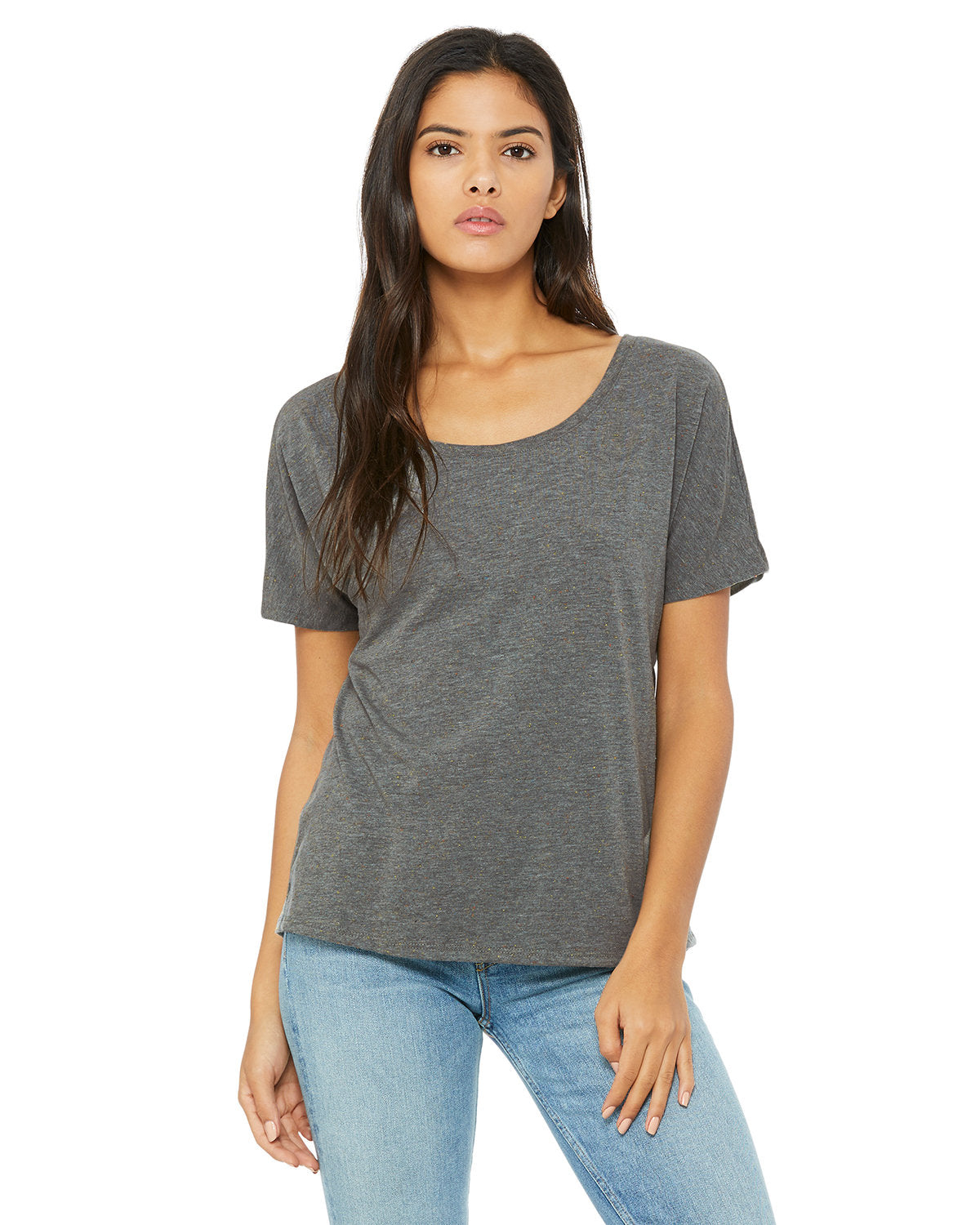 BELLA + CANVAS Ladies' Slouchy T-Shirt Womens Apparel Shirts & Tops