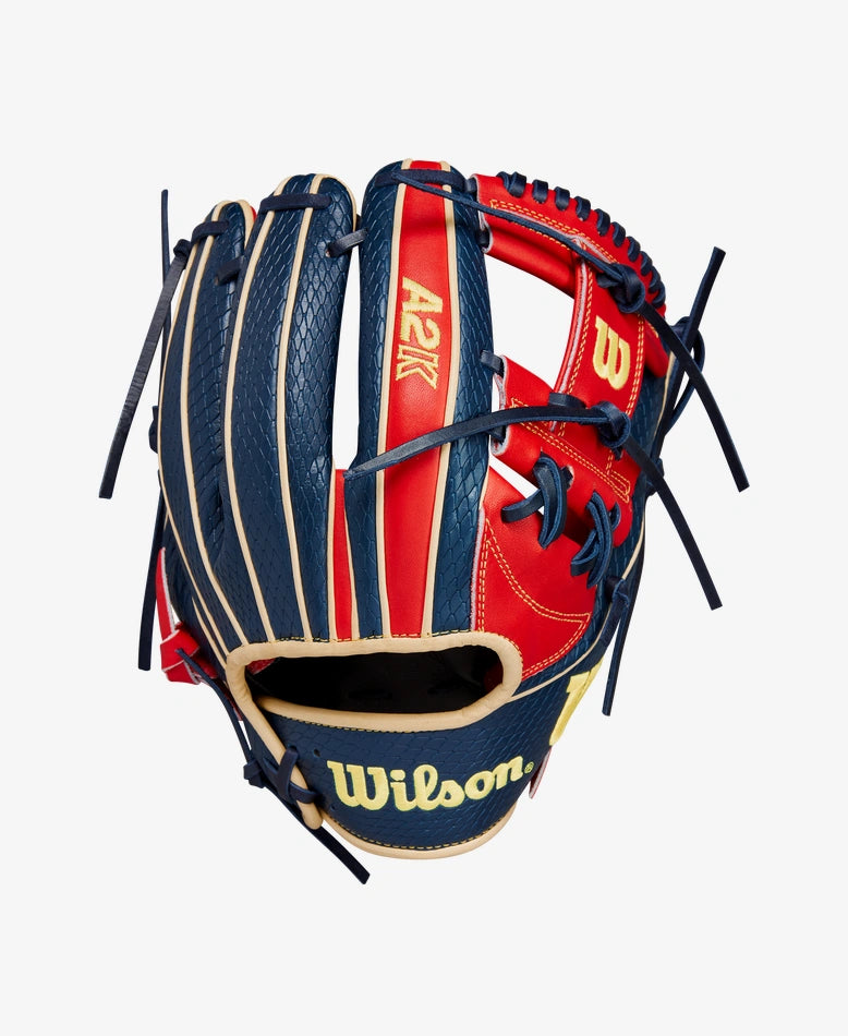 2024 Wilson A2K Ozzie Albies 11.5" Game Model Infield Baseball Glove Baseball Gloves & Mitts All