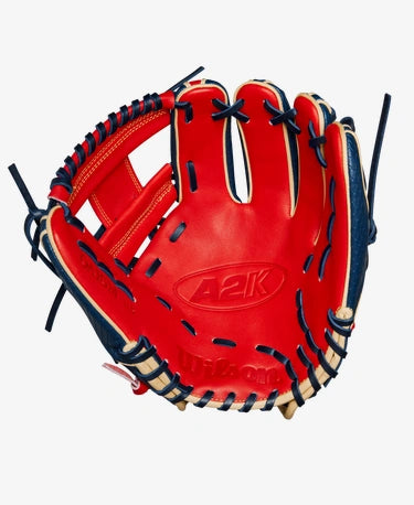 2024 Wilson A2K Ozzie Albies 11.5" Game Model Infield Baseball Glove Baseball Gloves & Mitts All