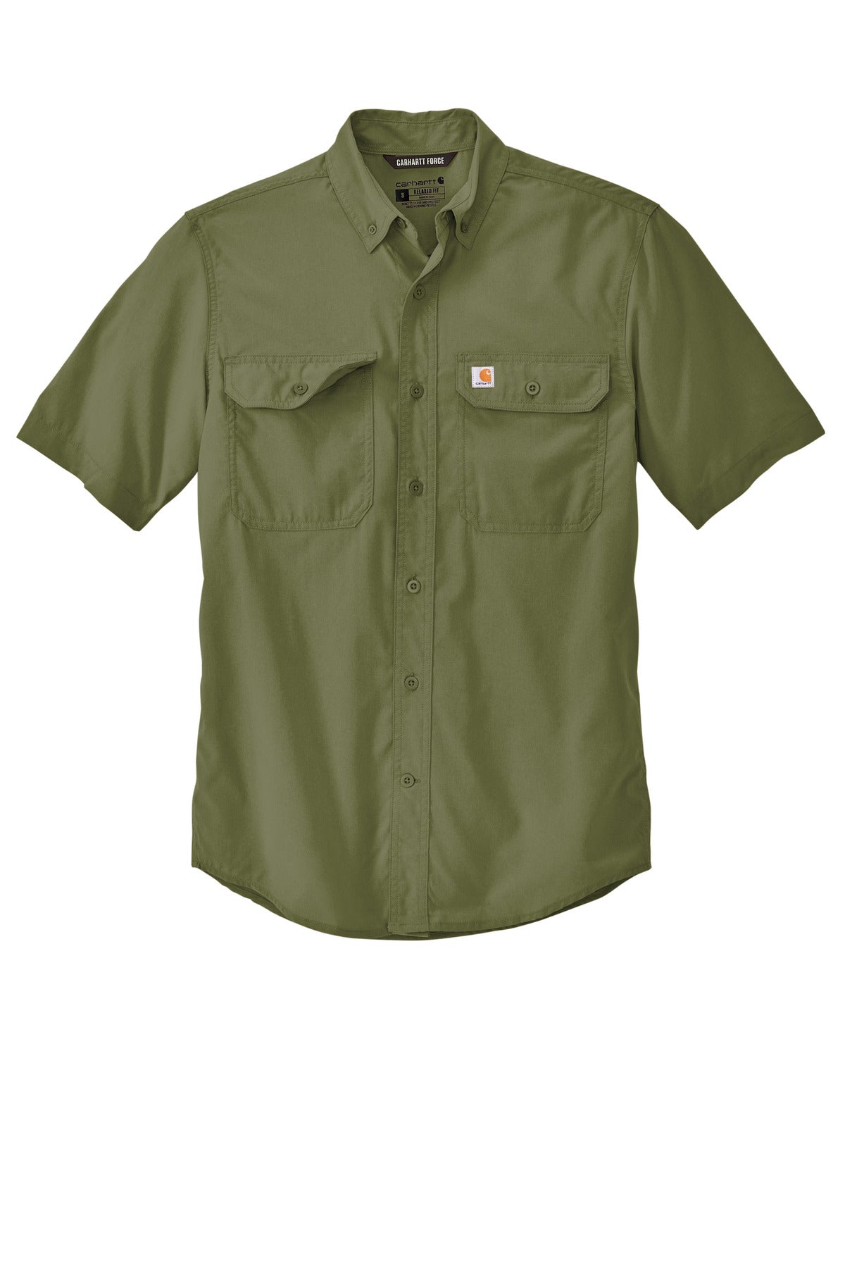 Carhartt Men's Force Solid Short Sleeve Shirt CT105292 Corporate Apparel Shirts & Tops