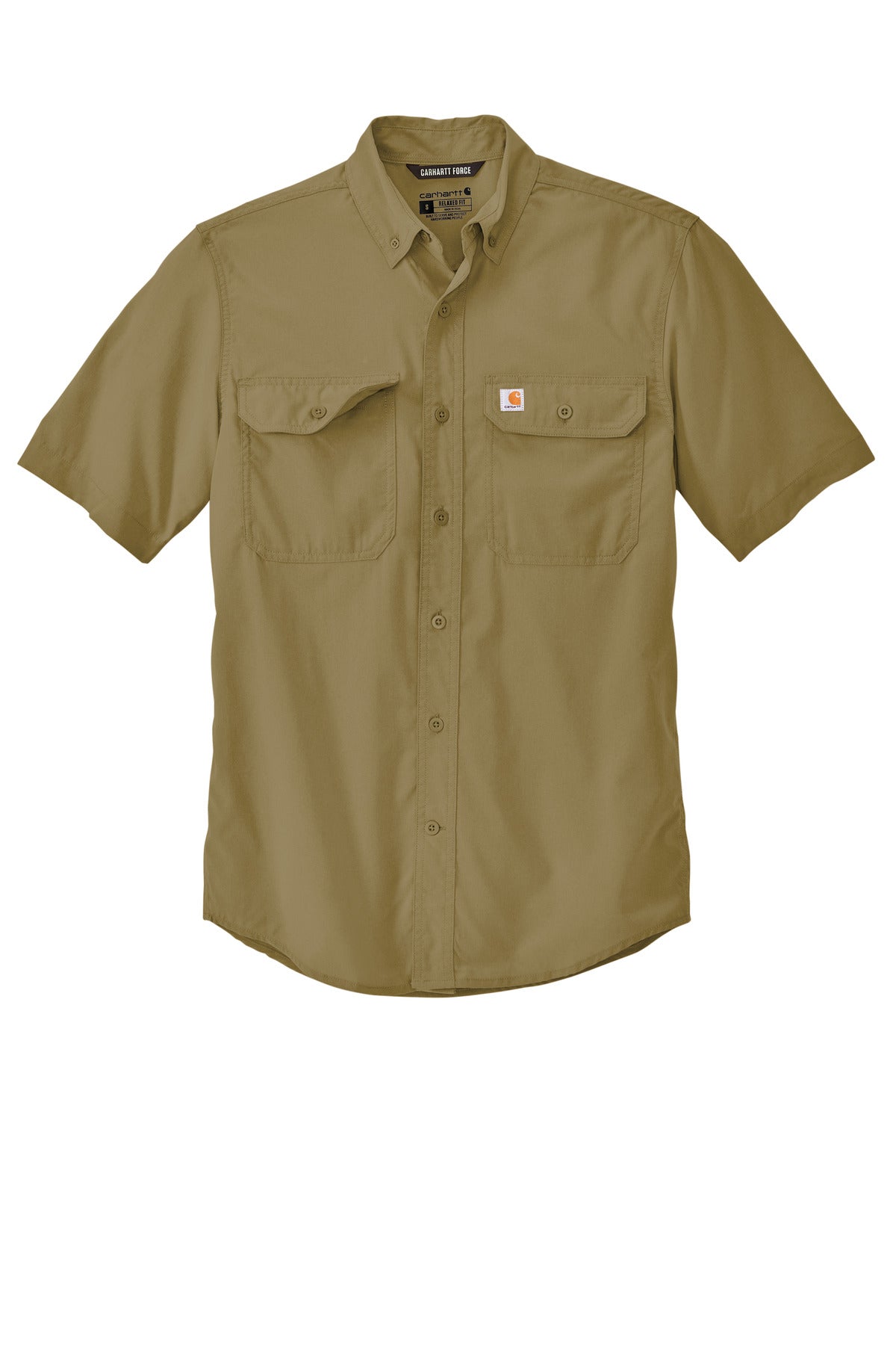 Carhartt Men's Force Solid Short Sleeve Shirt CT105292 Corporate Apparel Shirts & Tops