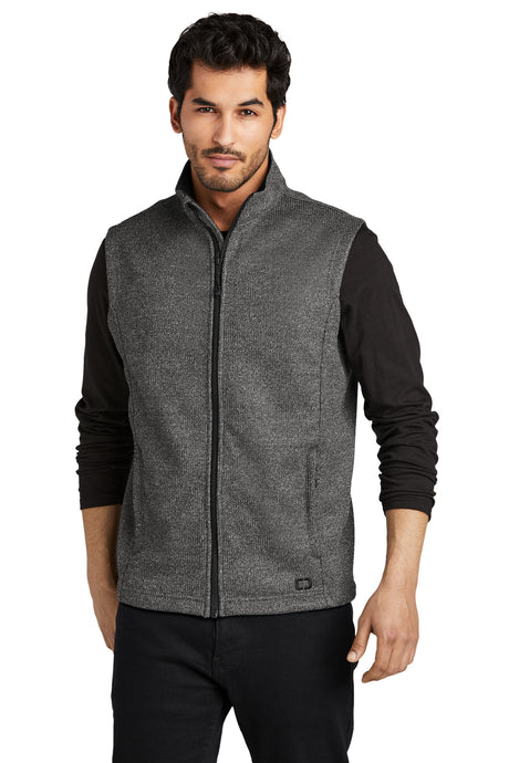 OGIO Men's Grit Fleece Vest. OG730 Corporate Apparel Jackets & Vests