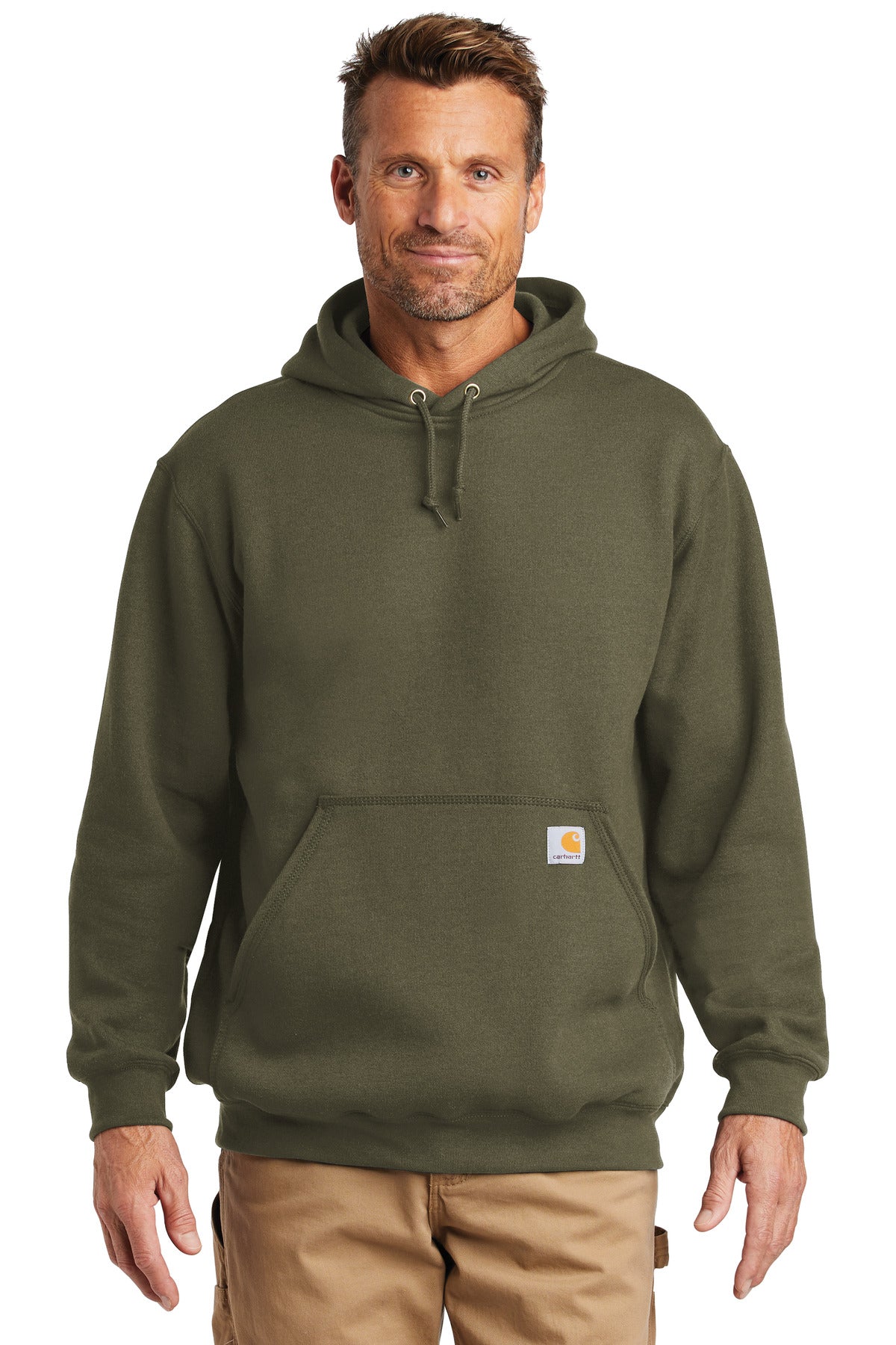 Carhartt Men's Tall Midweight Hooded Sweatshirt CTTK121 Corporate Apparel Sweatshirts & Fleece