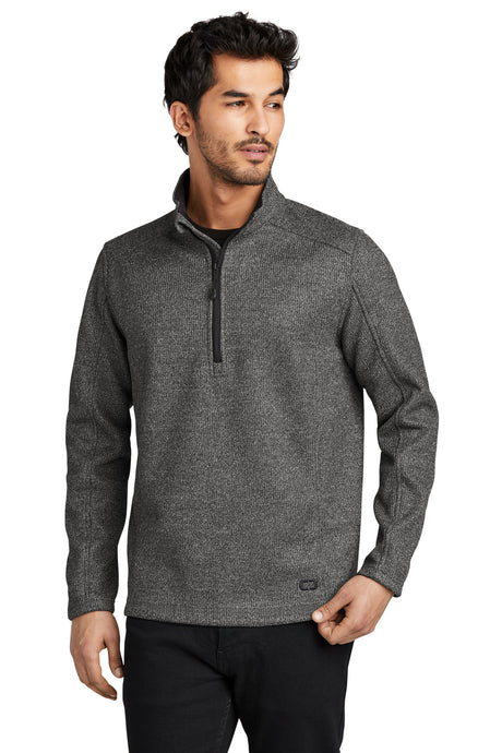 OGIO Men's Grit Fleece 1/2-Zip Pullover. OG729 Corporate Apparel Sweatshirts & Fleece