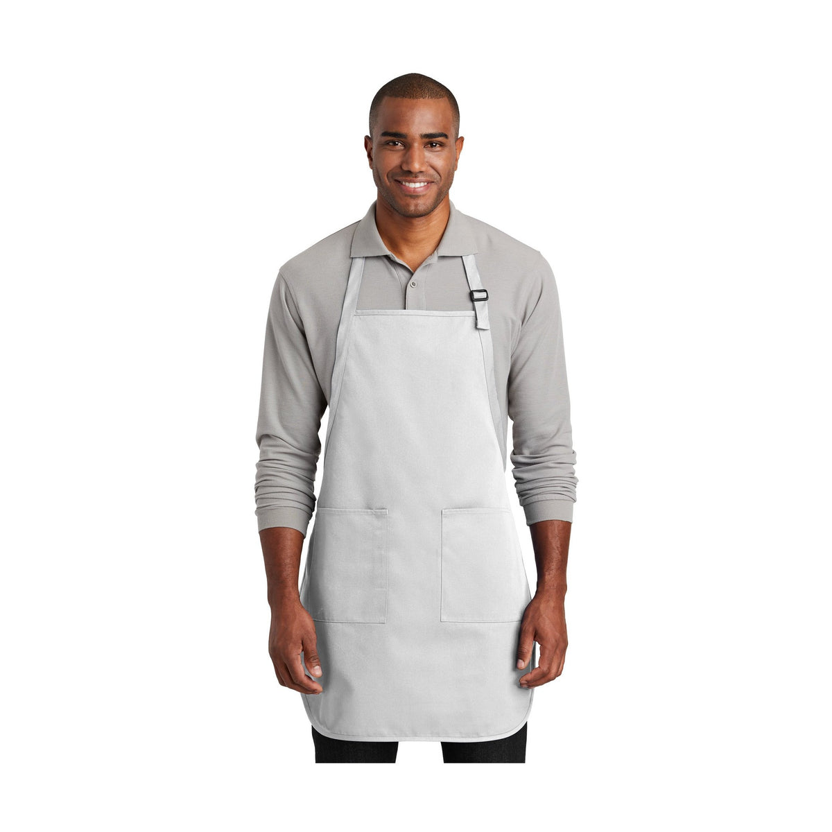 Port Authority Full-Length Two-Pocket Bib Apron
