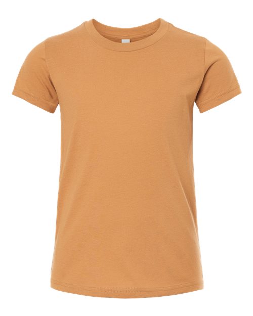 BELLA + CANVAS Youth Jersey Short Sleeve Tee BC3001Y Youth Apparel Shirts & Tops
