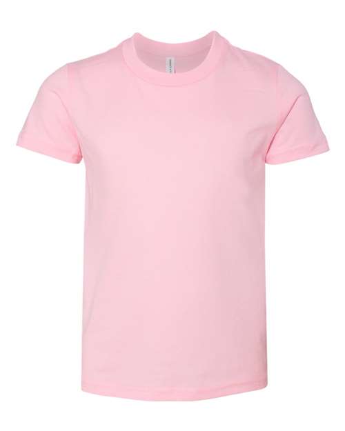 BELLA + CANVAS Youth Jersey Short Sleeve Tee BC3001Y Youth Apparel Shirts & Tops