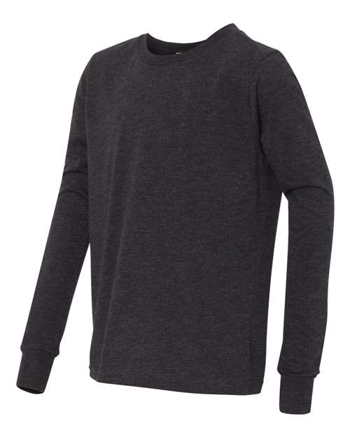 BELLA + CANVAS Youth Jersey Long Sleeve T-Shirt BC3501Y Youth Apparel Shirts & Tops