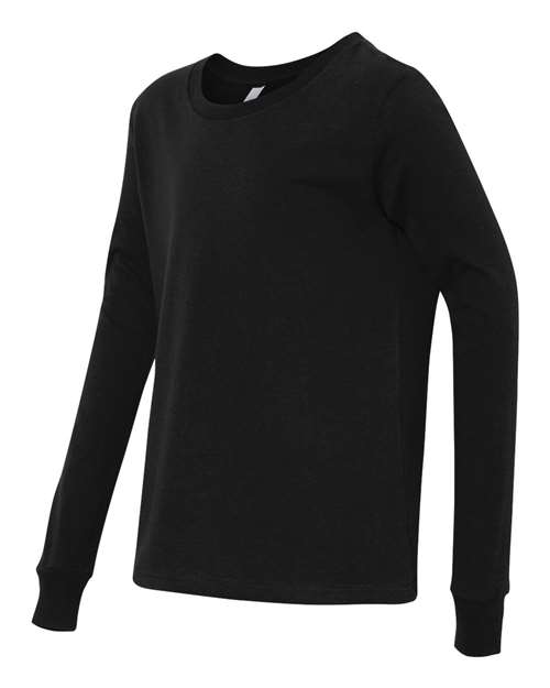 BELLA + CANVAS Youth Jersey Long Sleeve T-Shirt BC3501Y Youth Apparel Shirts & Tops