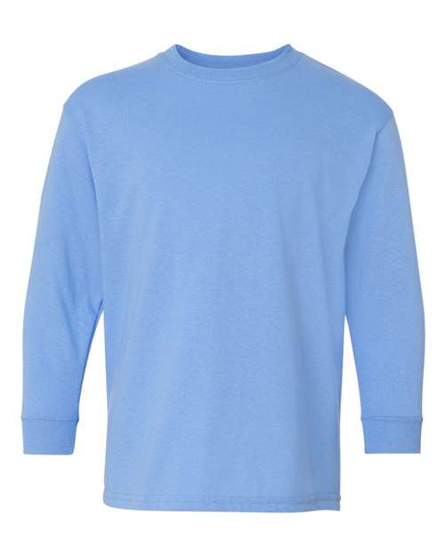 Gildan Youth Heavy Cotton 100% Cotton Long Sleeve T-Shirt 5400B Youth Apparel Shirts & Tops