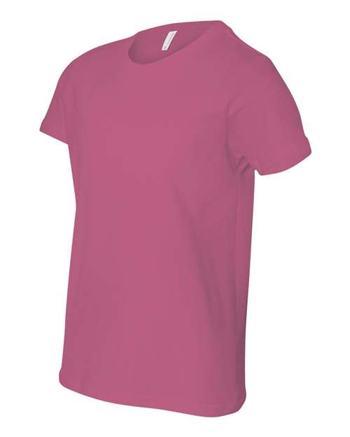 BELLA + CANVAS Youth Jersey Short Sleeve Tee BC3001Y Youth Apparel Shirts & Tops