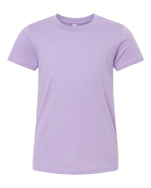 BELLA + CANVAS Youth Jersey Short Sleeve Tee BC3001Y Youth Apparel Shirts & Tops