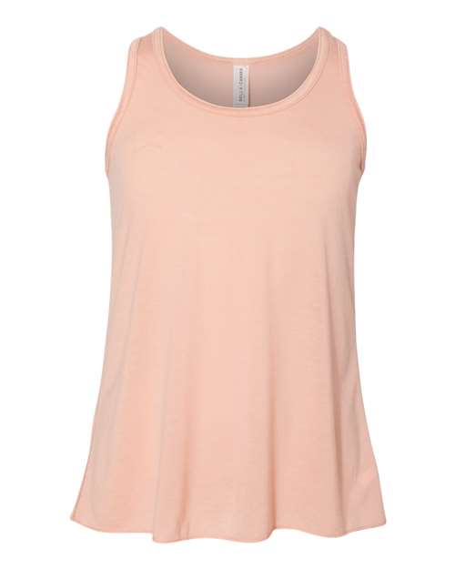 BELLA + CANVAS Youth Flowy Racerback Tank