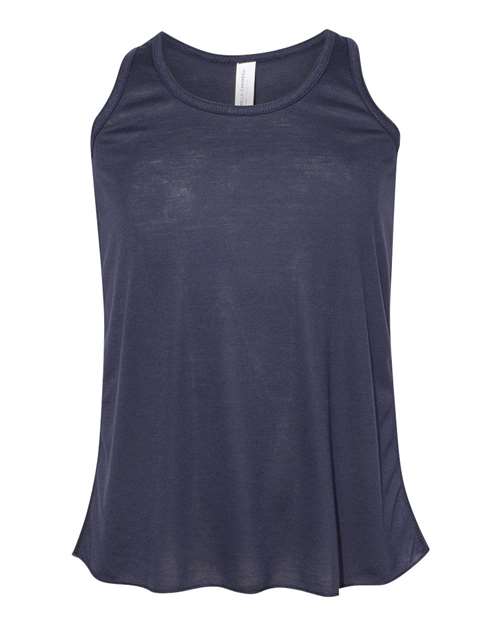 BELLA + CANVAS Youth Flowy Racerback Tank