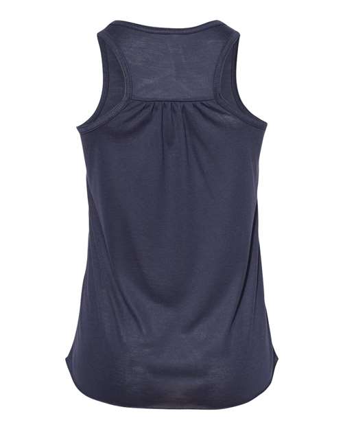 BELLA + CANVAS Youth Flowy Racerback Tank