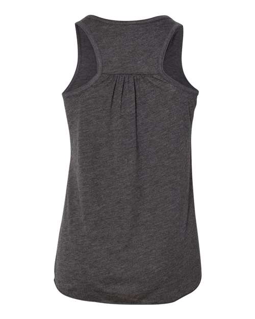 BELLA + CANVAS Youth Flowy Racerback Tank