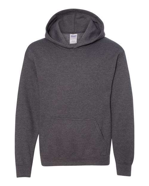 Gildan Youth Boy's Heavy Blend Hooded Sweatshirt. 18500B Youth Apparel Hoodies & Sweatshirts