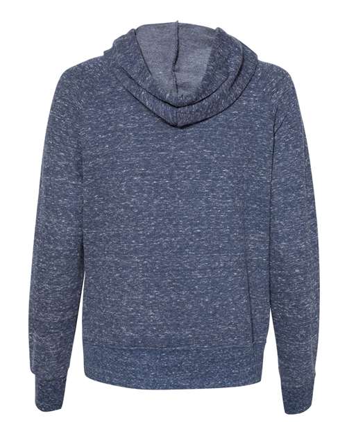 Jerzees Women's Snow Heather French Terry Full-Zip Hooded Sweatshirt Womens Apparel Sweatshirts & Fleece