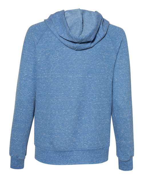 Jerzees Women's Snow Heather French Terry Full-Zip Hooded Sweatshirt Womens Apparel Sweatshirts & Fleece