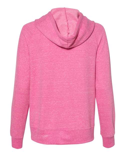 Jerzees Women's Snow Heather French Terry Full-Zip Hooded Sweatshirt Womens Apparel Sweatshirts & Fleece