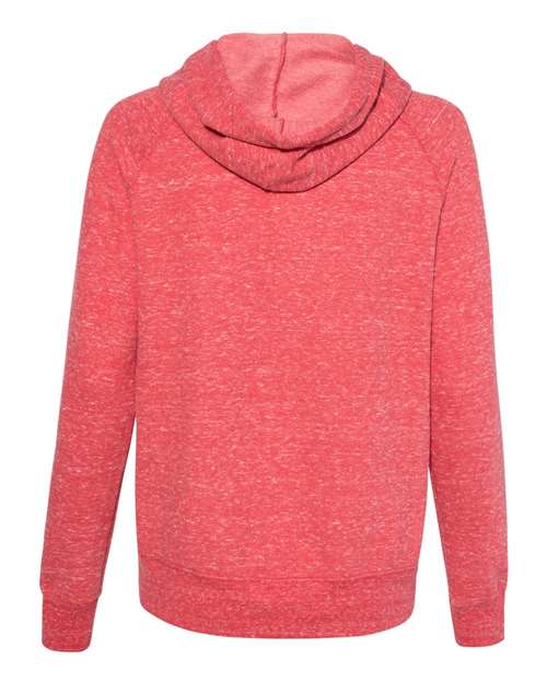 Jerzees Women's Snow Heather French Terry Full-Zip Hooded Sweatshirt Womens Apparel Sweatshirts & Fleece