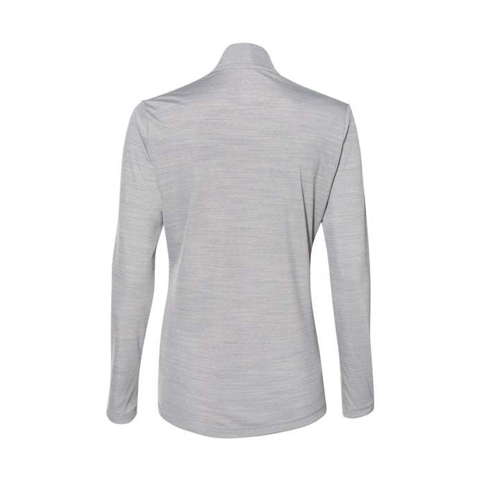 adidas Women's Lightweight M?lange Quarter-Zip Pullover-2