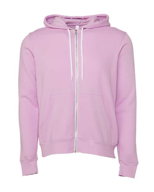 BELLA + CANVAS Unisex Sponge Fleece Full-Zip Hoodie. BC3739 Mens Apparel Sweatshirts & Fleece