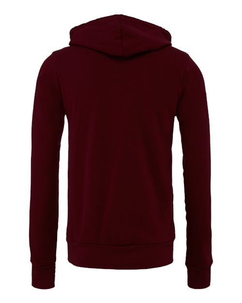 BELLA + CANVAS Unisex Sponge Fleece Full-Zip Hoodie. BC3739 Mens Apparel Sweatshirts & Fleece
