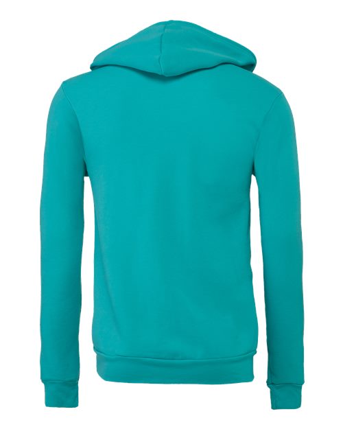 BELLA + CANVAS Unisex Sponge Fleece Full-Zip Hoodie. BC3739 Mens Apparel Sweatshirts & Fleece