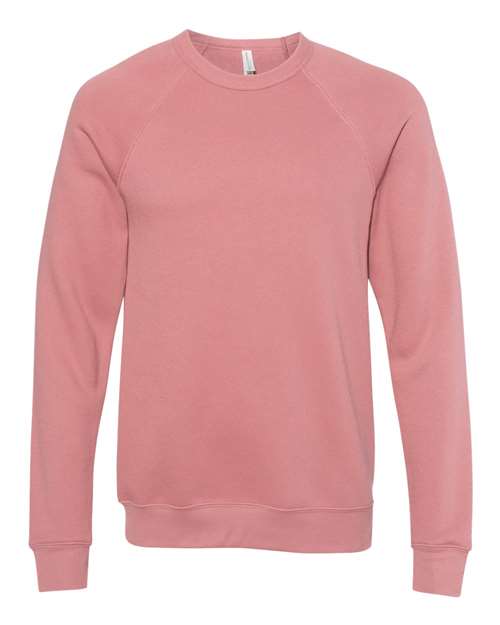 BELLA + CANVAS Unisex Sponge Fleece Raglan Sweatshirt BC3901 1/2 Mens Apparel Sweatshirts & Fleece