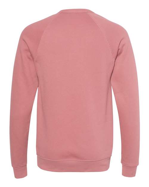 BELLA + CANVAS Unisex Sponge Fleece Raglan Sweatshirt BC3901 1/2 Mens Apparel Sweatshirts & Fleece