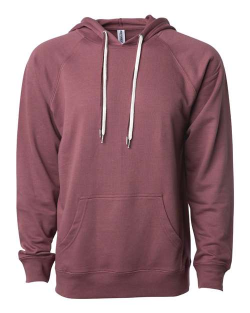 Independent Trading Co. Icon Unisex Lightweight Loopback Terry Hooded Sweatshirt Mens Apparel Sweatshirts & Fleece