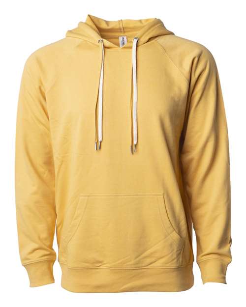 Independent Trading Co. Icon Unisex Lightweight Loopback Terry Hooded Sweatshirt Mens Apparel Sweatshirts & Fleece