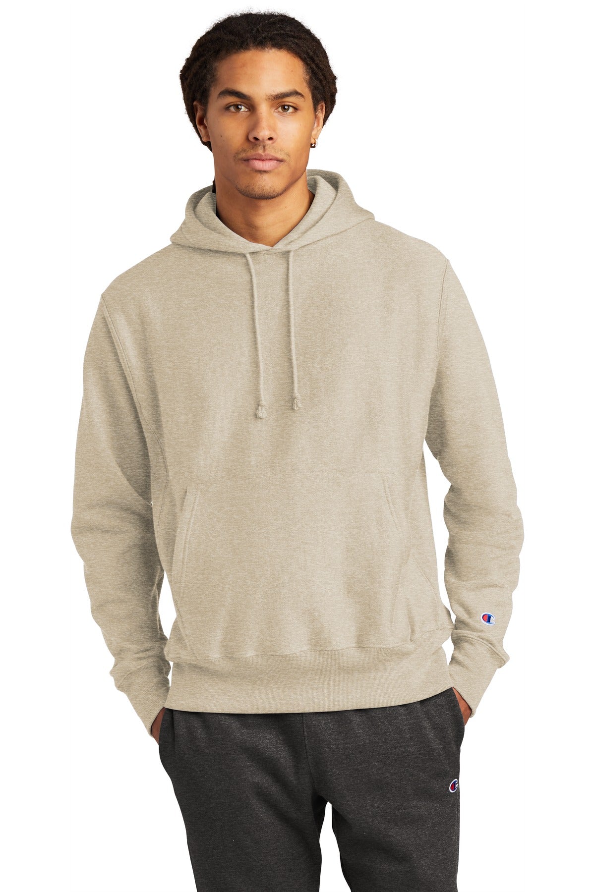 Champion Men's Reverse Weave Hooded Sweatshirt Mens Apparel Sweatshirts & Fleece