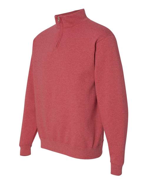 JERZEES Men's Nublend- Cadet Collar Quarter-Zip Sweatshirt Mens Apparel Sweatshirts & Fleece