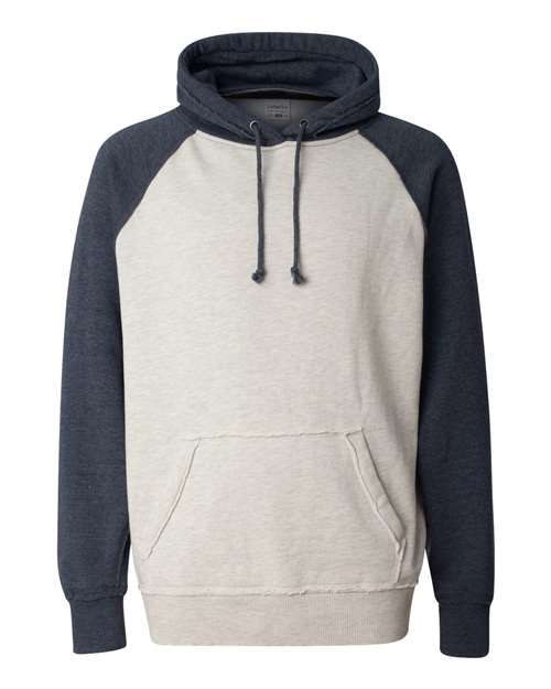 J. America Men's Vintage Heather Hooded Sweatshirt 1849 Mens Apparel Sweatshirts & Fleece