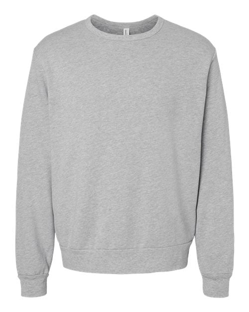 BELLA + CANVAS Unisex Sponge Fleece Classic Crewneck Sweatshirt BC3911 Mens Apparel Sweatshirts & Fleece