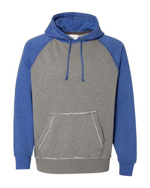 J. America Men's Vintage Heather Hooded Sweatshirt 1849 Mens Apparel Sweatshirts & Fleece