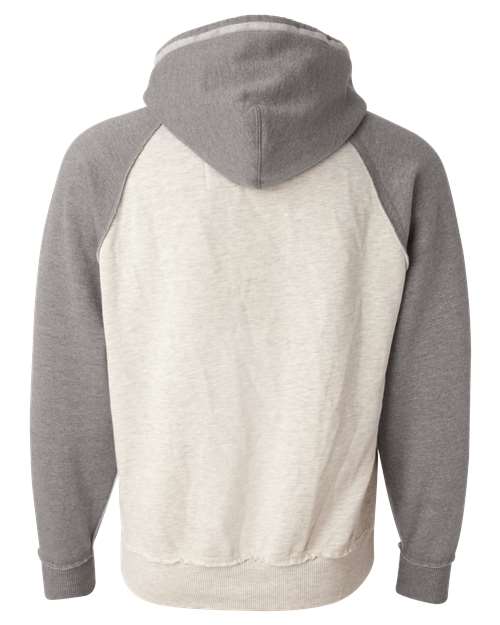 J. America Men's Vintage Heather Hooded Sweatshirt 1849 Mens Apparel Sweatshirts & Fleece
