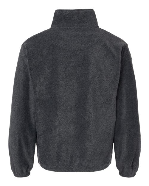 Burnside Polar Fleece Quarter-Zip Pullover Mens Apparel Sweatshirts & Fleece