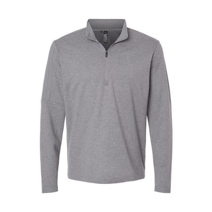 adidas Men's 3-Stripes Quarter-Zip Sweater-1
