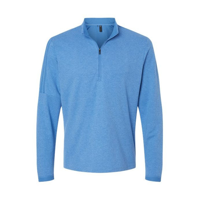 adidas Men's 3-Stripes Quarter-Zip Sweater-1