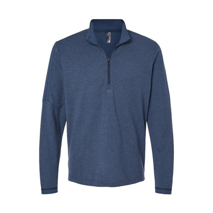 adidas Men's 3-Stripes Quarter-Zip Sweater-1